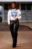 Spelman Cropped Hoodie