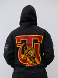 Tuskegee "Big TU" Hoodie in Heathered Black