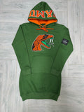 Embroidered FAMU Hoodie Dress PREORDER