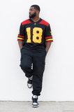 Tuskegee Established Date Jersey in Black