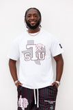 Texas Southern "Big TSU" Tee in White (PREMIUM)