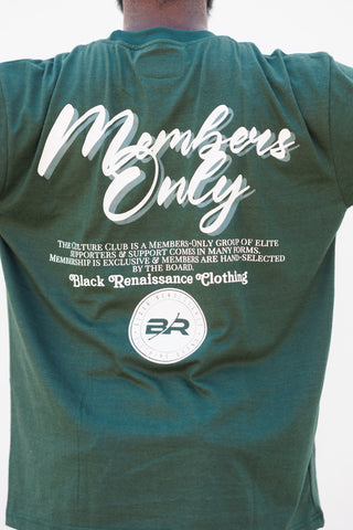 Members Only PREMIUM Tee in Green