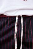 Texas Southern Pinstripe Shorts Black