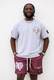 Texas Southern "TSU All Over" Tee in Heather Gray (PREMIUM)