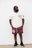 Texas Southern "TSU All Over" Tee in Natural (PREMIUM)