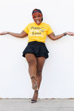 Alabama State Pretty Girls Tee Yellow