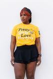 Alabama State Pretty Girls Tee Yellow