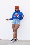 SC State Cropped "Big Logo" Chenille Hoodie