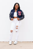 SC State Limited Edition Cropped Championship Letterman