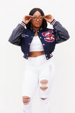 SC State Limited Edition Cropped Championship Letterman