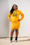 Embroidered Arkansas Pine Bluff Hoodie Dress