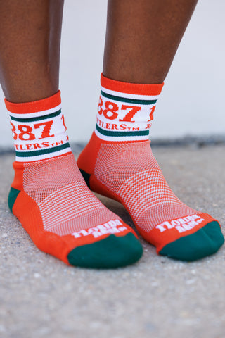 FAMU ankle socks (Orange)