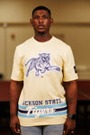 Jackson State Embroidered Big Tigers Tee