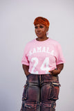 Say It To My Face 24 tee in Pink