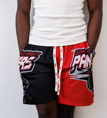 Clark Atlanta Big Logo Mesh Shorts