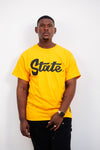 ASU "State" Tee in Yellow