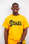 ASU "State" Tee in Yellow