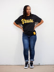 ASU "State" Tee in Black