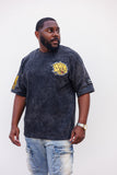 UAPB Golden Tigers Premium Chenille Acid Washed Tee