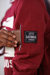 Embroidered Morehouse Crew in Maroon