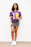 PVAMU Cropped Established Date Jersey (PURPLE)