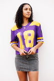 PVAMU Cropped Established Date Jersey (PURPLE)