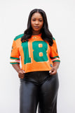 FAMU Cropped Established Date Jersey (ORANGE)