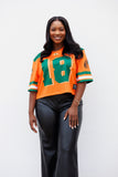 FAMU Cropped Established Date Jersey (ORANGE)