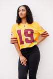 Bethune-Cookman CROPPED Established Date Jersey in GOLD