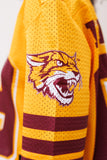 Bethune-Cookman CROPPED Established Date Jersey in GOLD