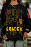 Tuskegee Golden Tigers Outline Crew