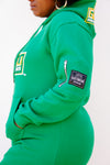 Embroidered NSU Hoodie Dress