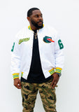 UAB Blazers White Satin Jacket