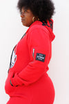 Embroidered Winston Salem State Hoodie Dress