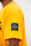 Alabama State Embroidered "STATE" (Premium Tee) Yellow