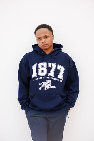 JSU Established Date Hoodie in Navy