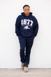JSU Established Date Hoodie in Navy