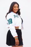 FAMU Limited Edition Cropped Satin Jacket (Preorder)