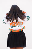 FAMU Limited Edition Cropped Satin Jacket (Preorder)