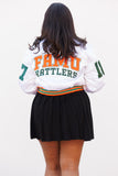 FAMU Limited Edition Cropped Satin Jacket (Preorder)