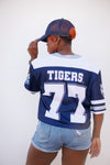 Jackson State Established Date Womens Crop Jersey