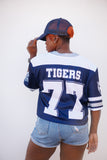 Jackson State Established Date Womens Crop Jersey