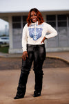 Spelman Cropped Hoodie