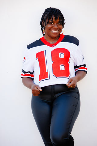Winston Salem Established Date Womens CROPPED Jersey