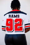 Winston Salem Established Date Womens CROPPED Jersey