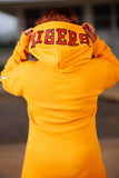 Embroidered Grambling Hoodie Dress