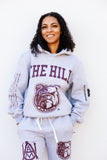 AAMU THE HILL Hoodie in Heather Gray