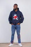 Embroidered SC State Hoodie in Navy