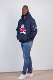 Embroidered SC State Hoodie in Navy