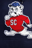 Embroidered SC State Hoodie in Navy